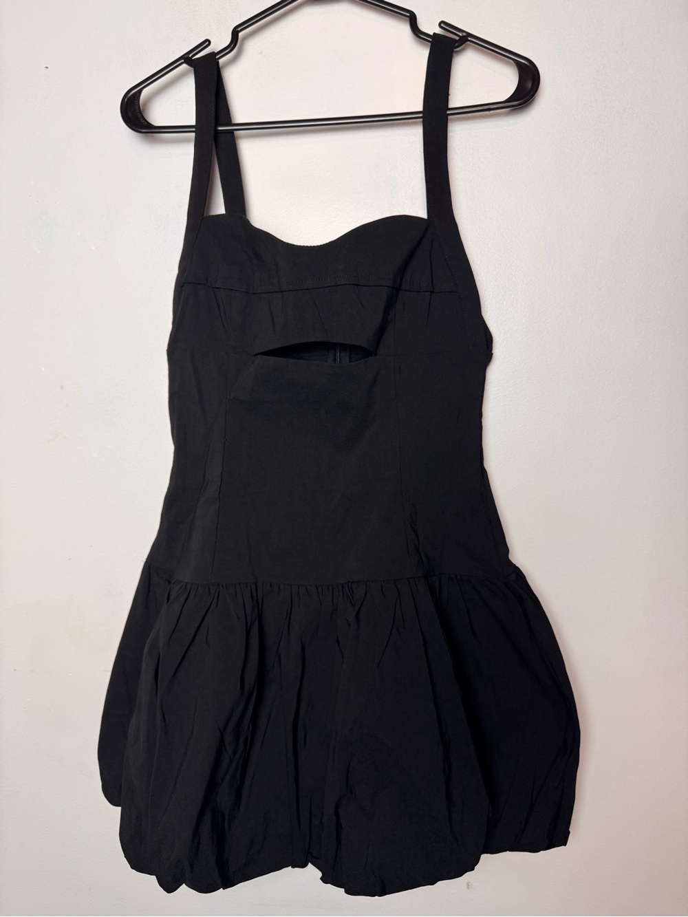 Brand New black dress with nice detail size-Medium